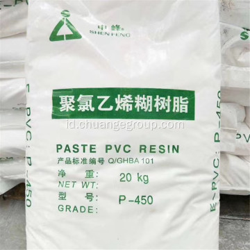 Junzheng Shenfeng Merek PVC Pasta Resin P450